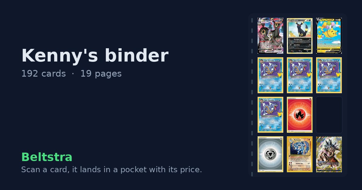 I sell cards at shows for friends and got tired of the spreadsheet, so I built a scanner that also t